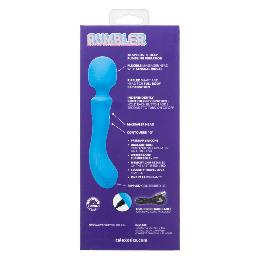 Rumbler Rumble Wand - Blue - TruLuv Novelties