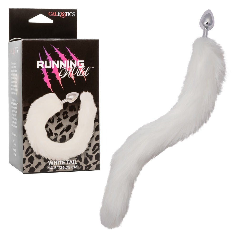 Running Wild Tail - White - TruLuv Novelties