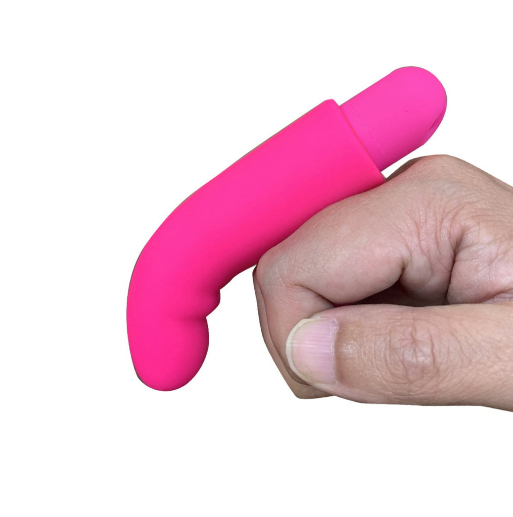 Sadie Silicone Finger Vibrator - Pink - TruLuv Novelties