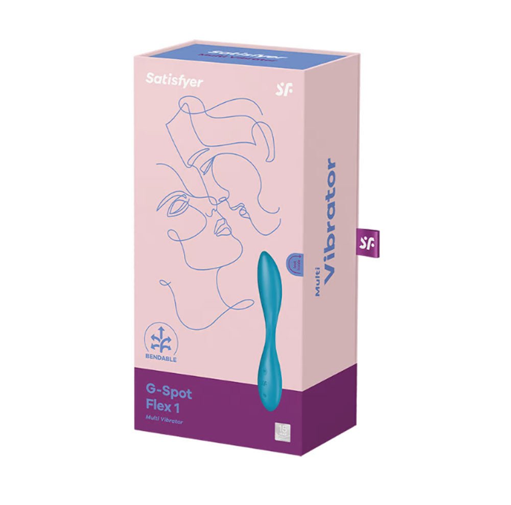 Satisfyer G-Spot Flex 1 - Multi Vibrator - Petrol - TruLuv Novelties