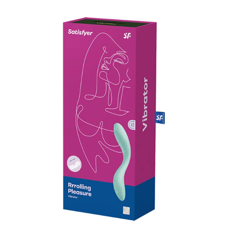 Satisfyer Rrrolling Pleasure - Vibrator - Mint - TruLuv Novelties