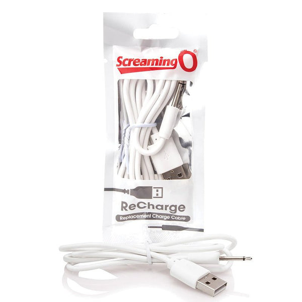 Screaming O ReCharge Charging Cable - TruLuv Novelties
