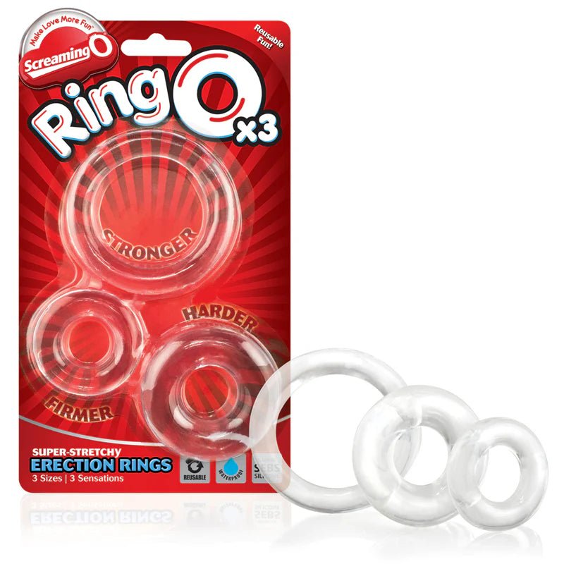 Screaming O RingO x3 Clear - TruLuv Novelties