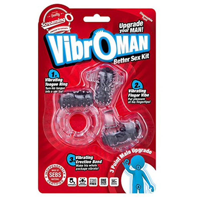 Screaming O VibrOman Black - TruLuv Novelties