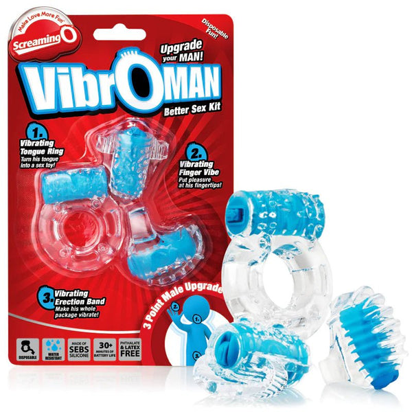 Screaming O VibrOMan Blue - TruLuv Novelties