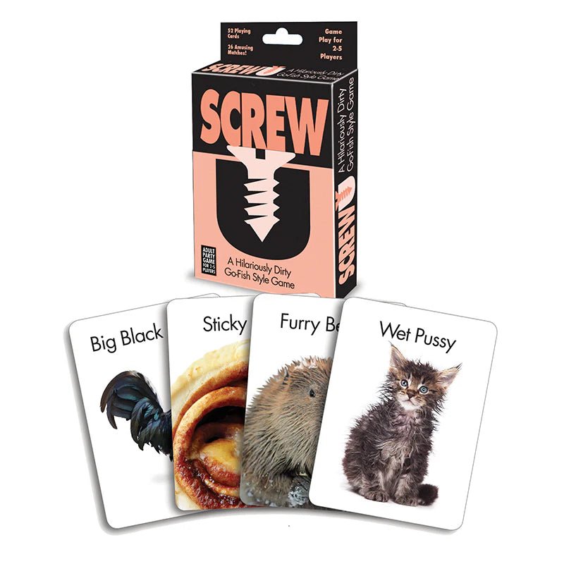 Screw U Card Game - TruLuv Novelties