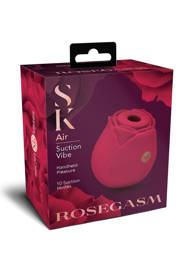 Secret Kisses Rosegasm Air - Red - TruLuv Novelties