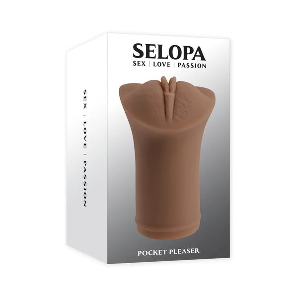 Selopa Pocket Pleaser Stroker Dark - TruLuv Novelties