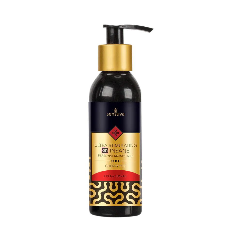 Sensuva Ultra - Stimulating ON Insane Personal Moisturizer Cherry Pop 4.2 oz. - TruLuv Novelties