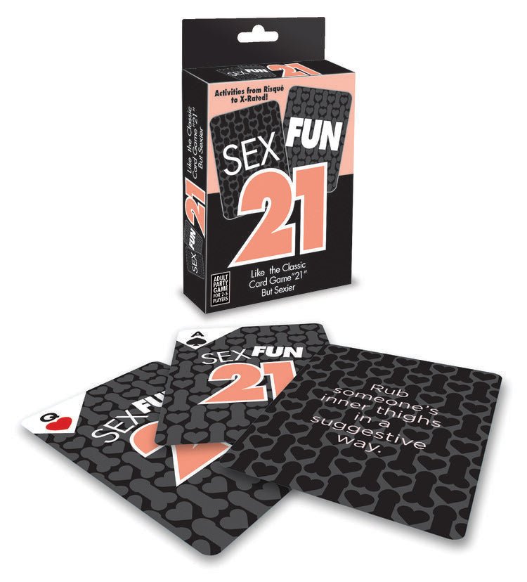 Sex Fun 21 - Adult Card Game - TruLuv Novelties