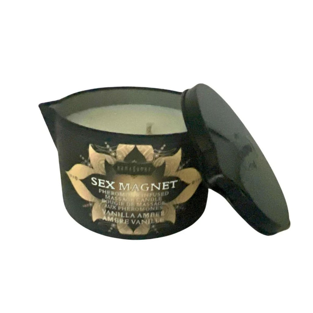 Sex Magnet Pheromone Massage Candle - 6oz - Vanilla - TruLuv Novelties