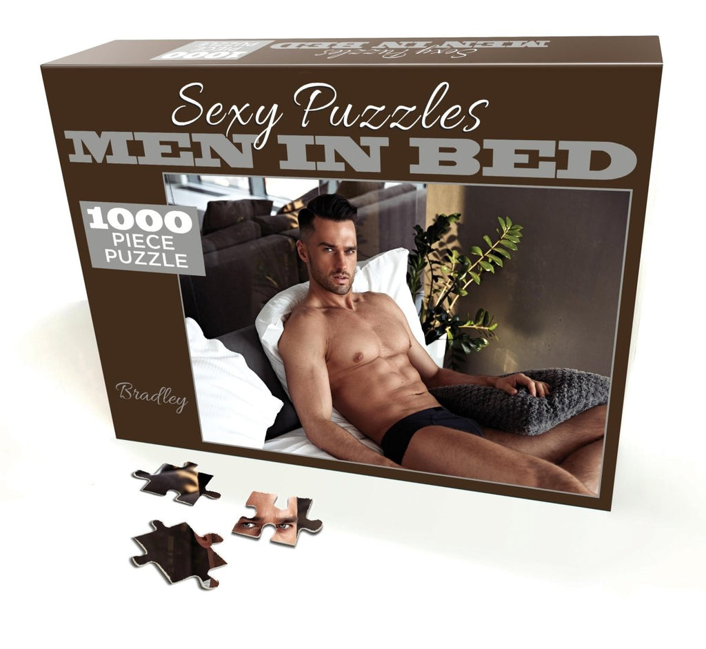 Sexy Puzzles - Men in Bed - Bradley - TruLuv Novelties