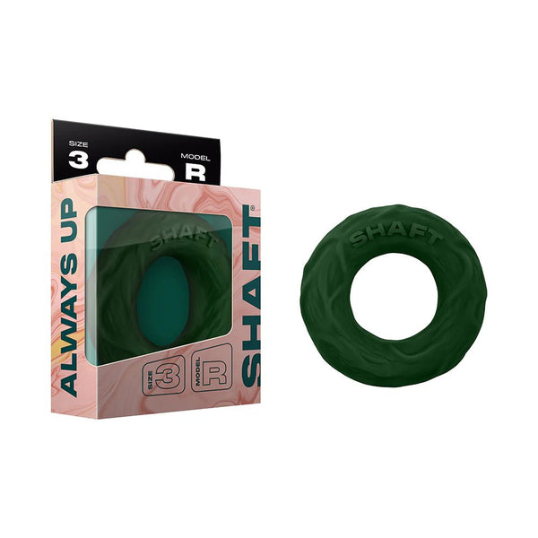 Shaft Model R: C - Ring Green Size 3 - TruLuv Novelties