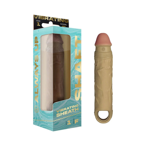 Shaft Vibrating Model F: Sheath Size 1 Oak - TruLuv Novelties