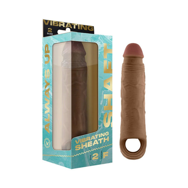 Shaft Vibrating Model F: Sheath Size 2 Oak - TruLuv Novelties