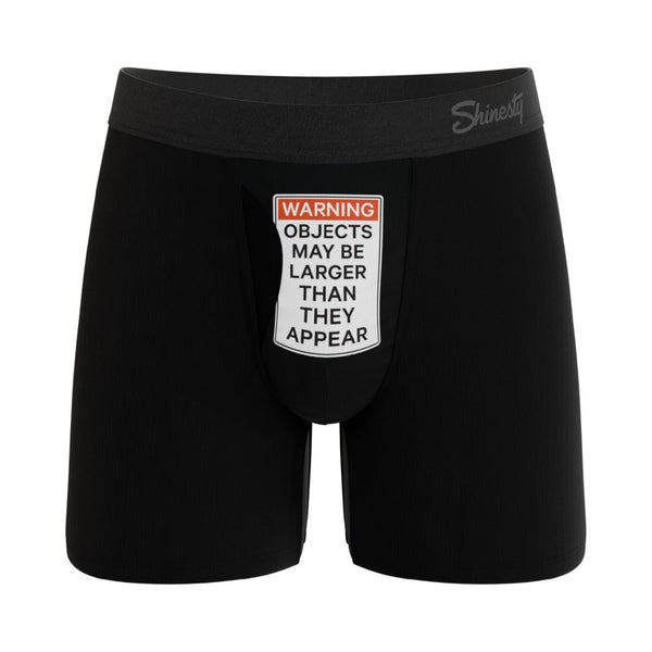 Shinesty The Rear View Size Warning Ball Hammock Pouch Underwear 2XL - TruLuv Novelties