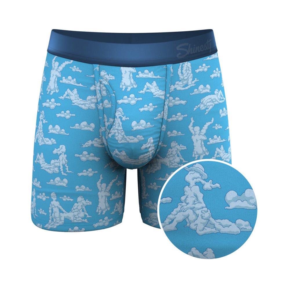 Shinesty The Reverse Cloud Girl Cloud Ball Hammock Pouch Underwear with Fly 2XL - TruLuv Novelties