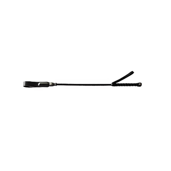Short Riding Crop Slim Tip (20") - BLACK - TruLuv Novelties