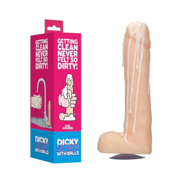 Shots S - Line Cum - Covered Dicky Soap With Balls Beige - TruLuv Novelties