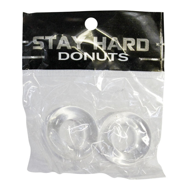 SI Power Stretch Donuts 2pk Clear - TruLuv Novelties