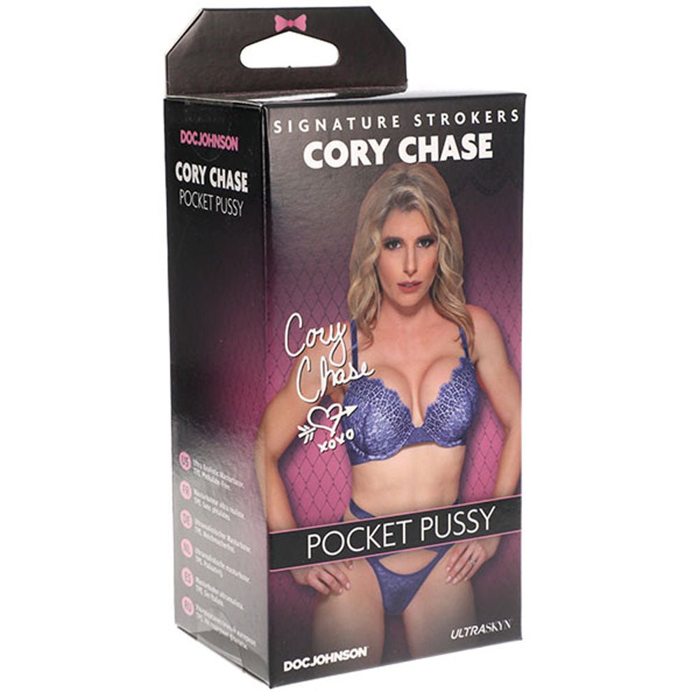 Signature Strokers - Cory Chase Ultraskyn Pocket Pussy - TruLuv Novelties