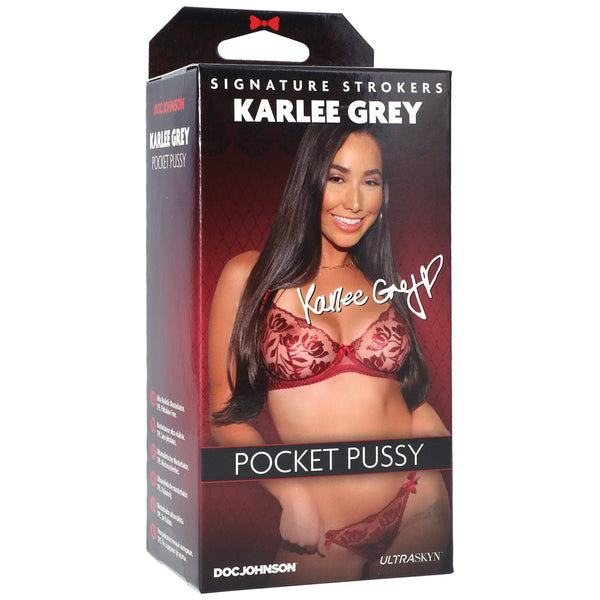Signature Strokers Karlee Grey ULTRASKYN Pocket Pussy - TruLuv Novelties