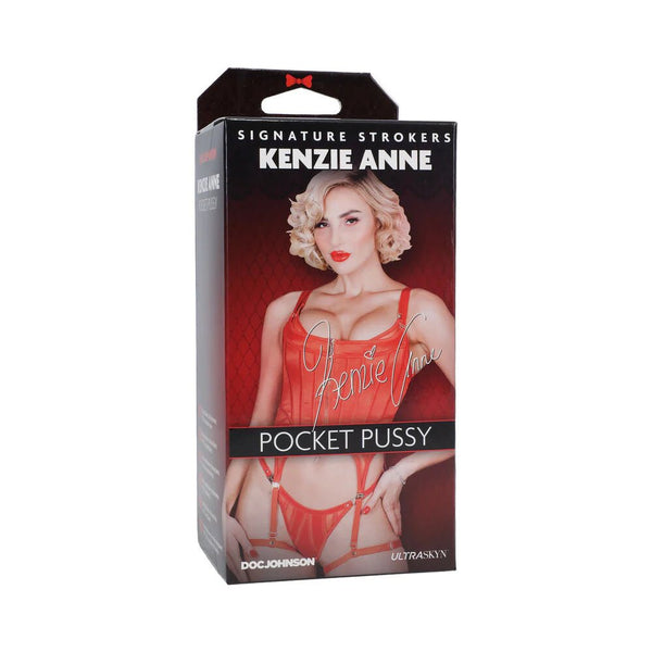 Signature Strokers Kenzie Anne ULTRASKYN Pocket Pussy Vanilla - TruLuv Novelties