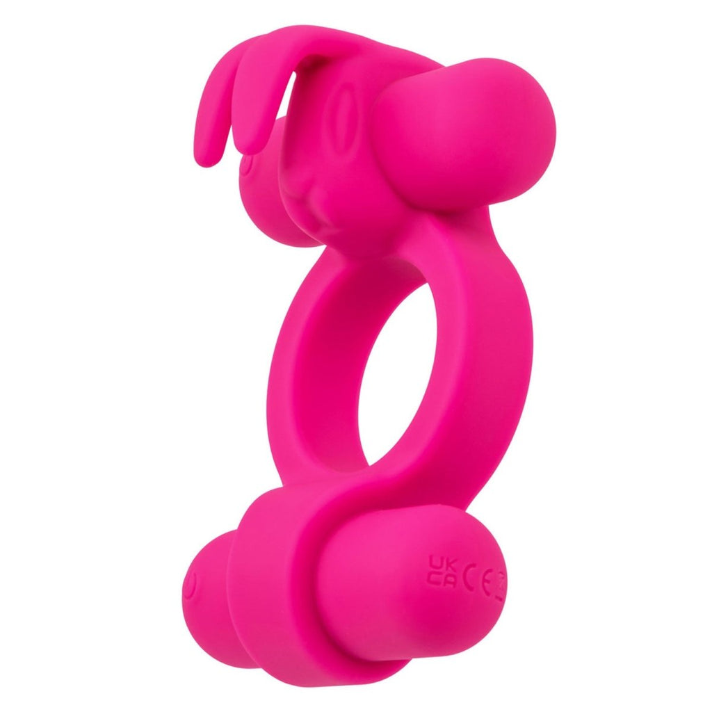 Silicone Rechargeable Rockin’ Rabbit - Pink - TruLuv Novelties