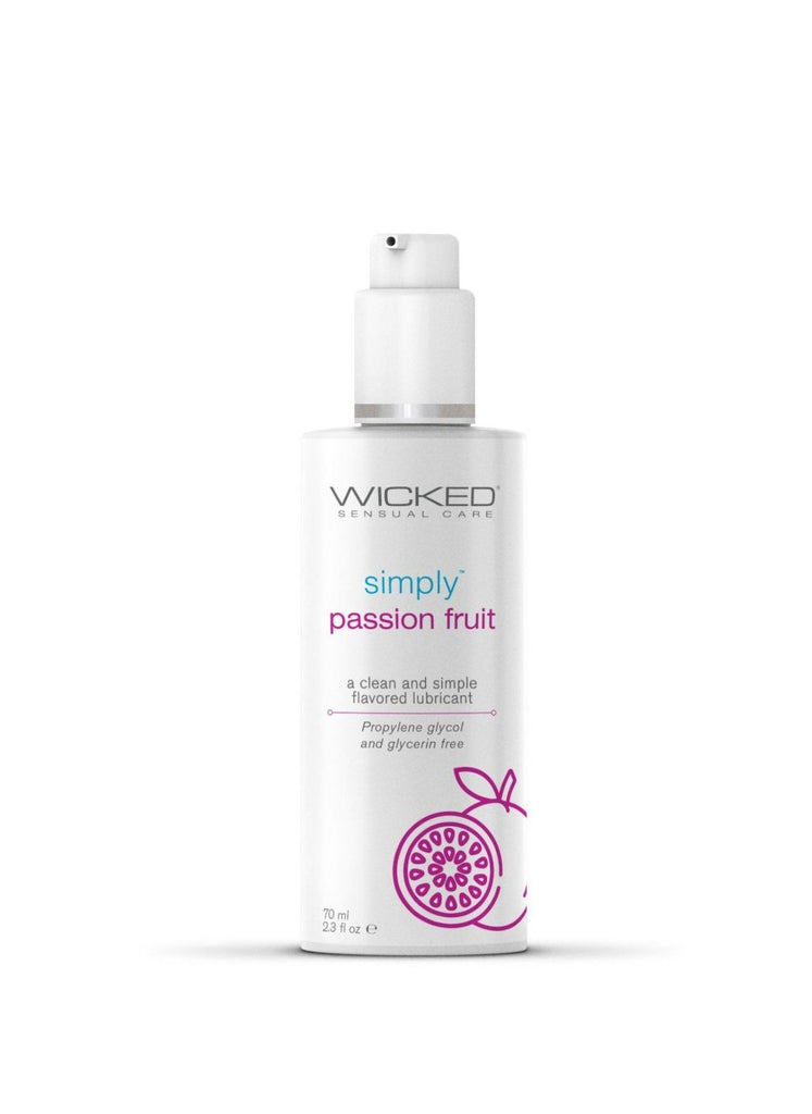 Simply Aqua 2.3 Oz - Passion Fruit - TruLuv Novelties
