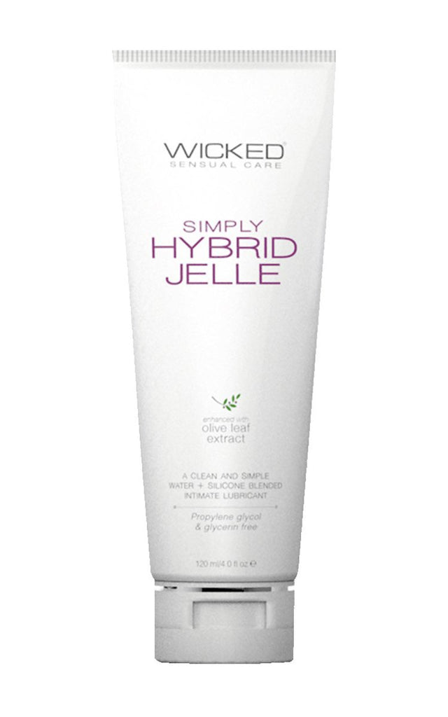 Simply Hybrid Jelle Fragrance Free Lubricant - 4 Fl. Oz. - TruLuv Novelties