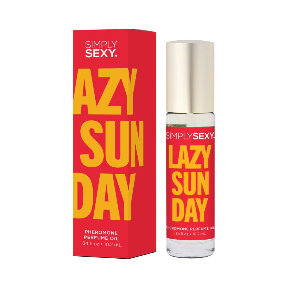 Simply Sexy Pheromone Perfume Oil Roll - On Lazy Sunday 0.34oz - TruLuv Novelties