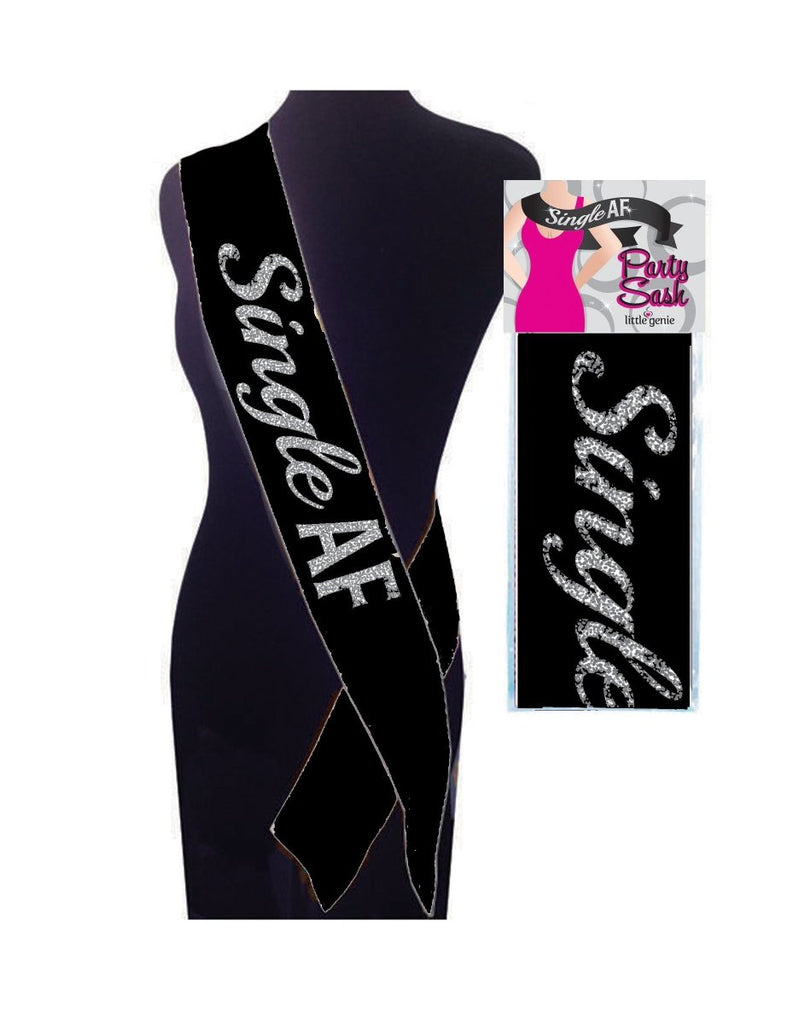 Single Af Sash - Black - TruLuv Novelties