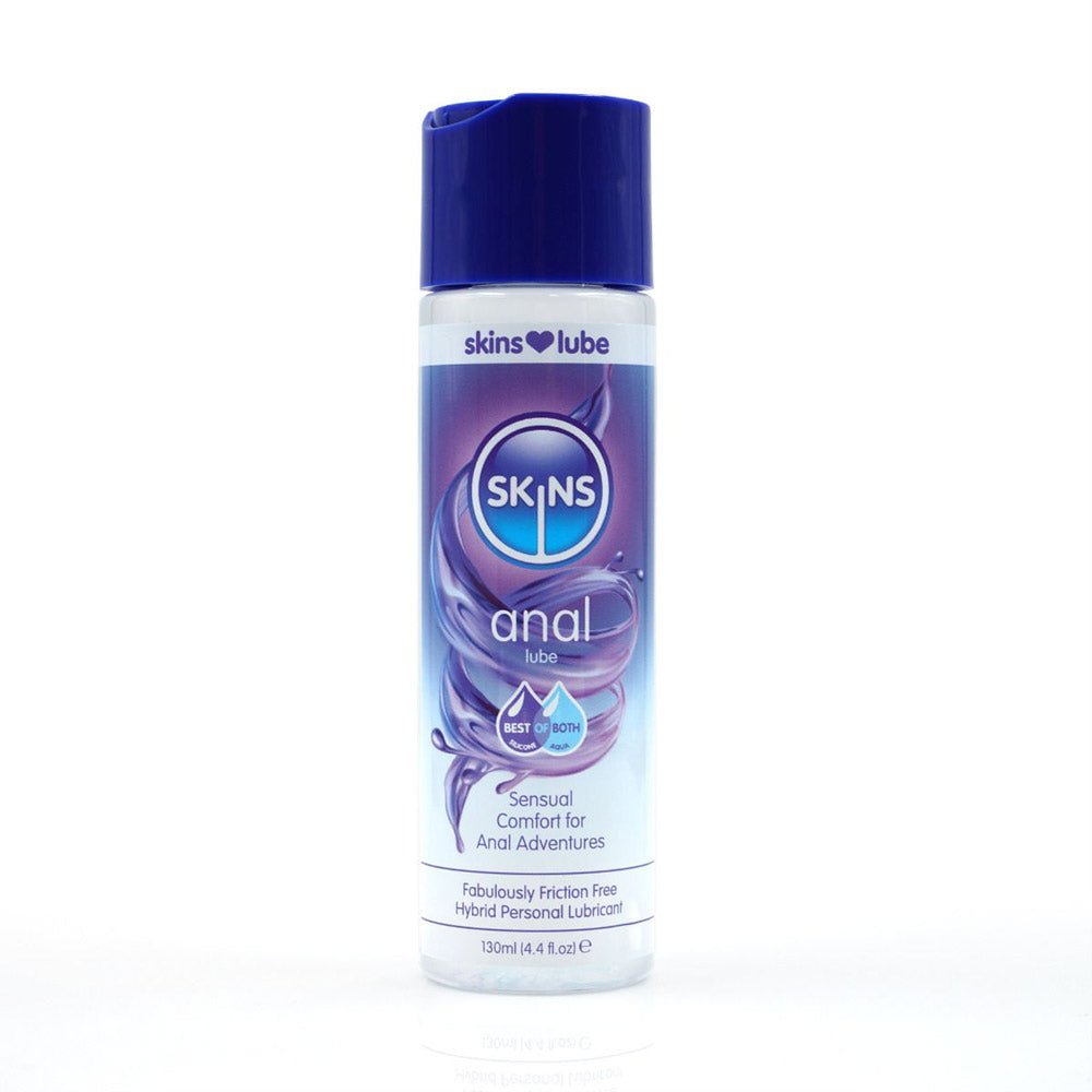 Skins Anal Hybrid Silicone and Water Based Lubricant 4.4 Fl Oz