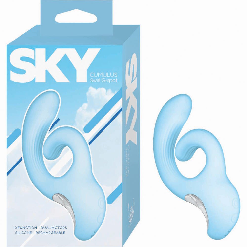 Sky Cumulus Swirl G Spot - Blue