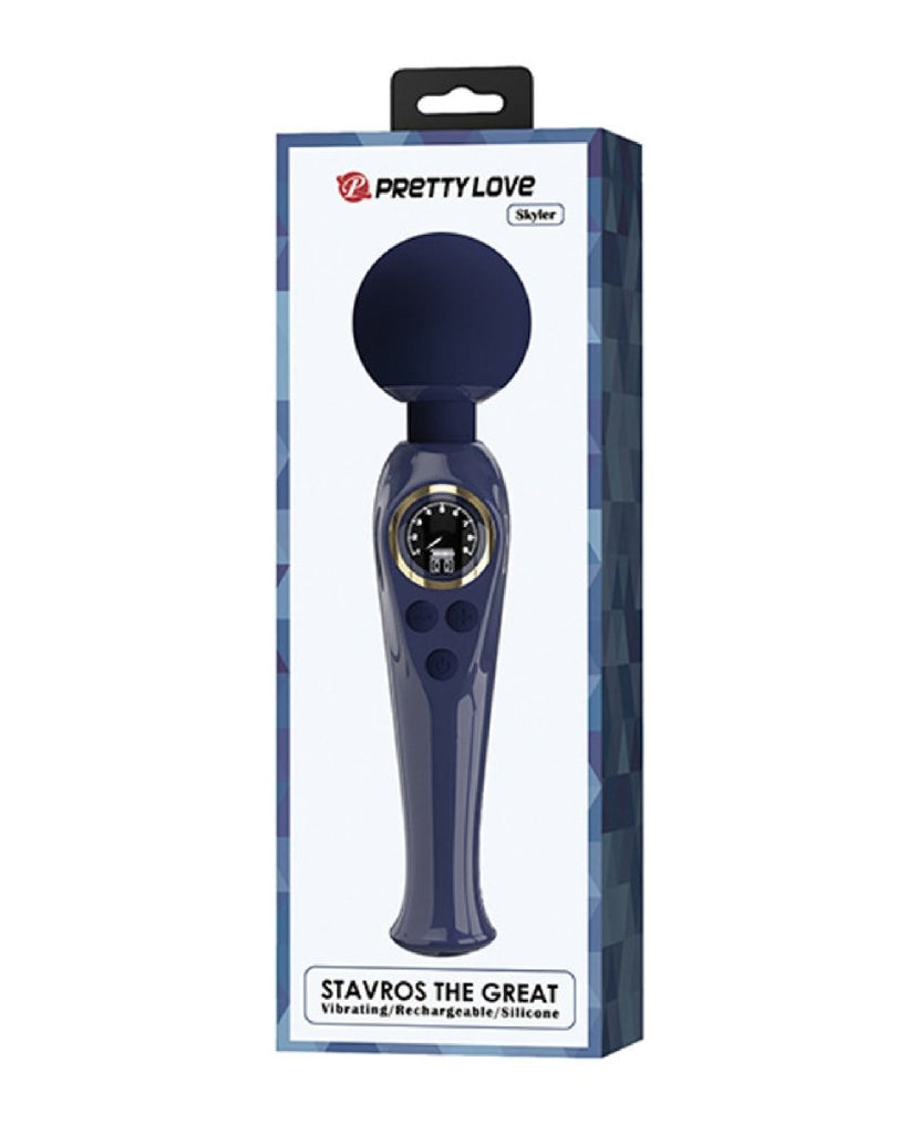 Skylar - Led Digital Display Wand - Blue - TruLuv Novelties