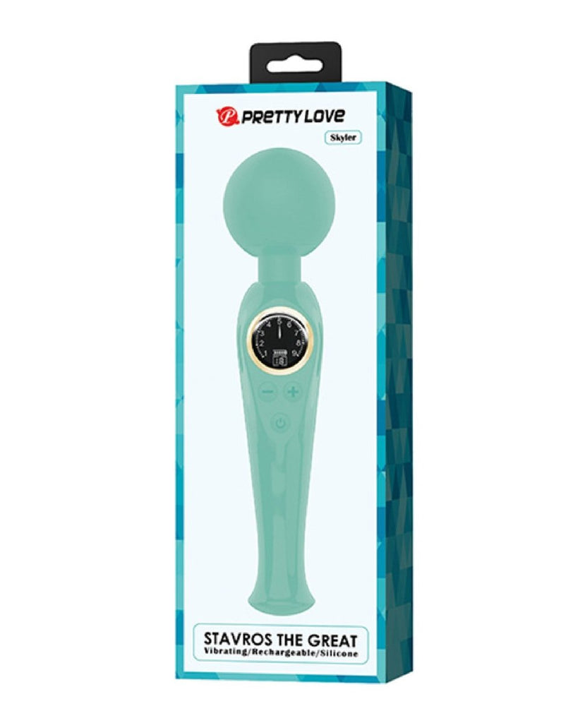 Skylar - Led Digital Display Wand - Turquoise - TruLuv Novelties