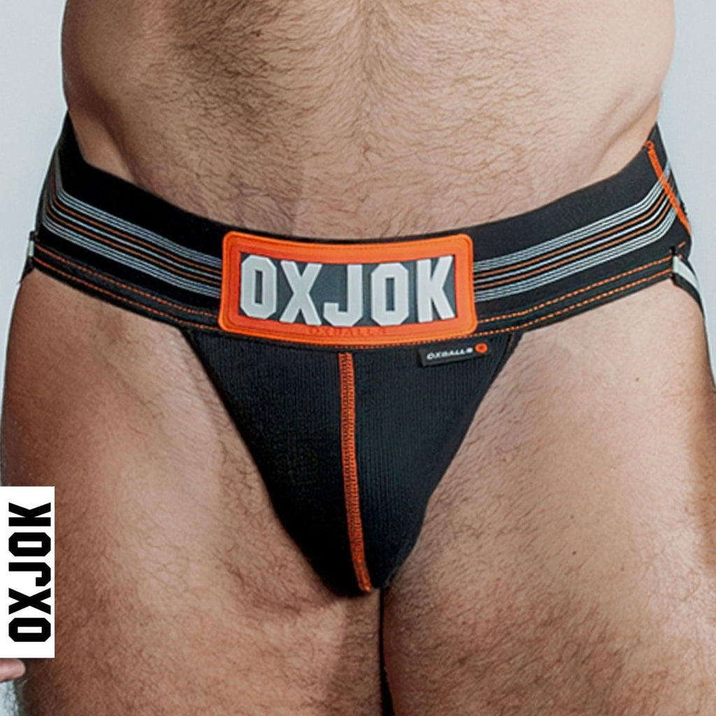 Slingjock Upthrust Slider - Strap Jock Black Iron - Large - TruLuv Novelties