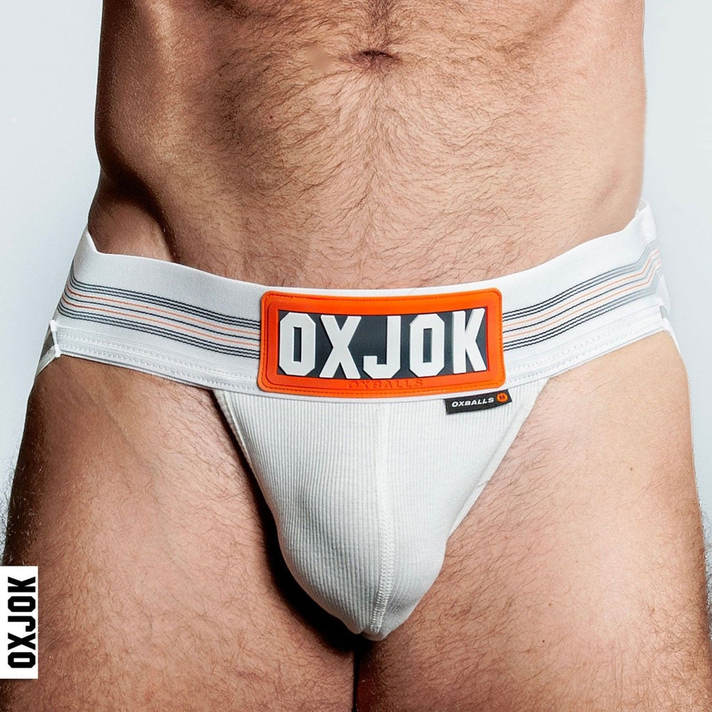 Slingjock Upthrust Slider - Strap Jock White Snow - Small - TruLuv Novelties