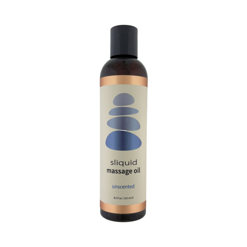 Sliquid Massage Oil Unscented 8.5 oz. - TruLuv Novelties