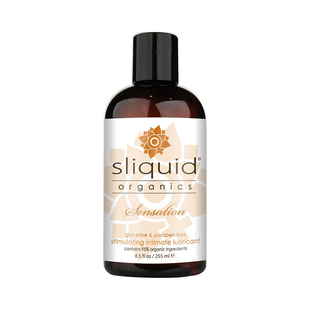 Sliquid Organics Sensation Warming Lubricant 8.5oz - TruLuv Novelties