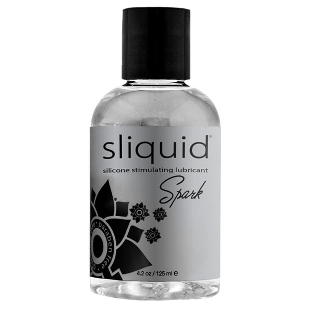 Sliquid Spark Silicone Lubricant 4.2 Oz. - 125ml - TruLuv Novelties