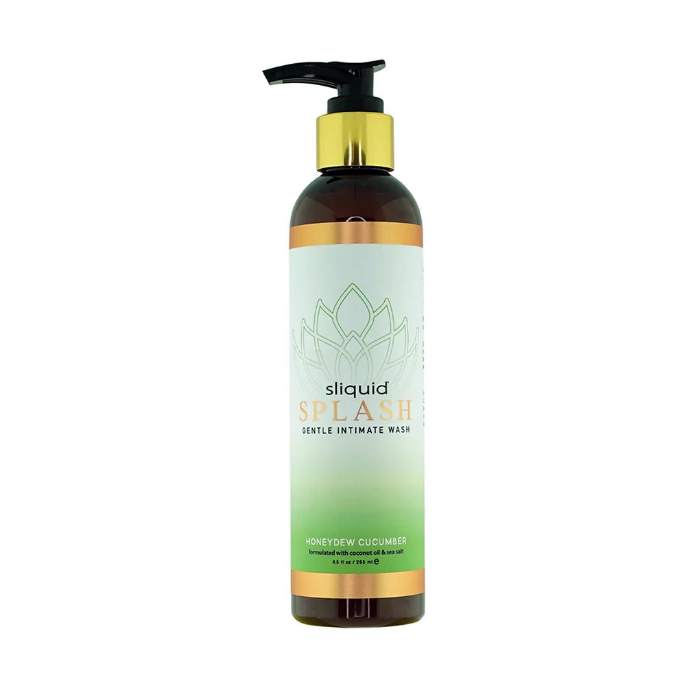 Sliquid Splash Feminine Wash Honeydew Cucumber 4.2 oz. - TruLuv Novelties