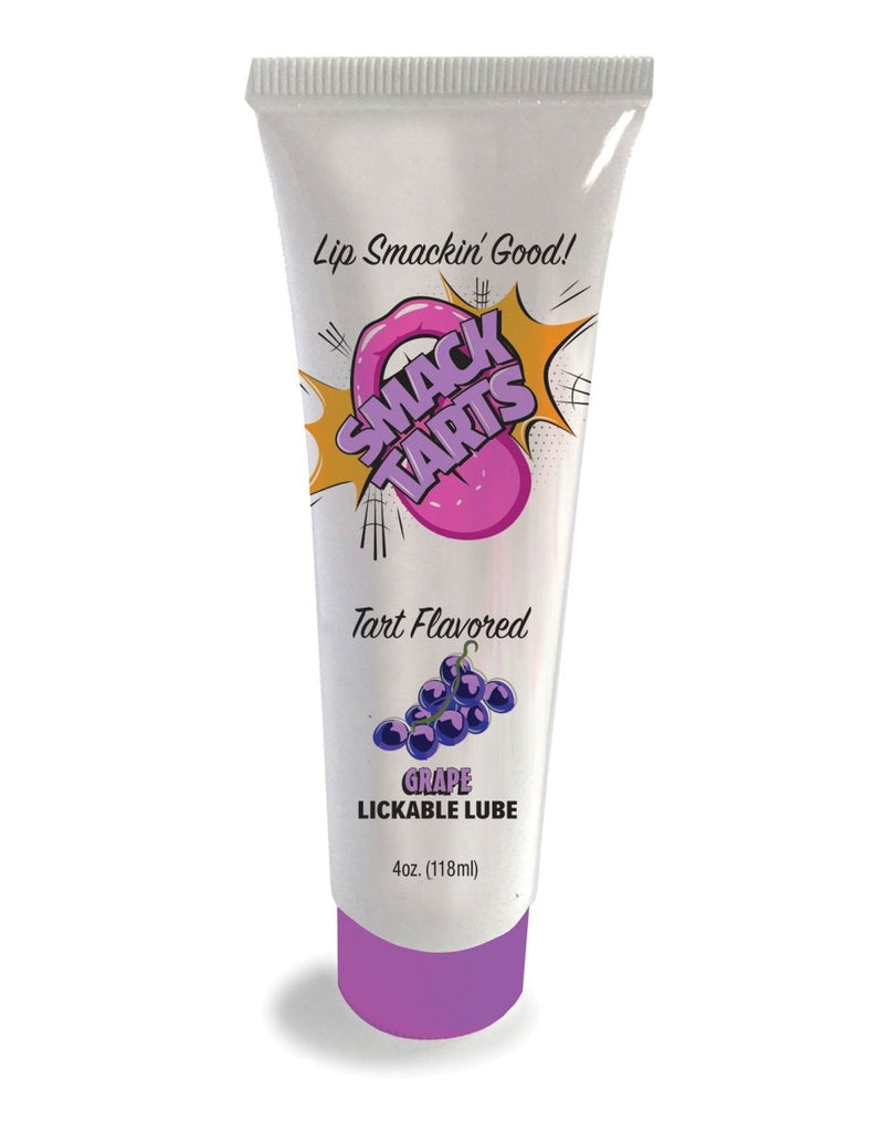 Smack Tarts 4oz Lickable Flavored Lubricant - Grape - TruLuv Novelties