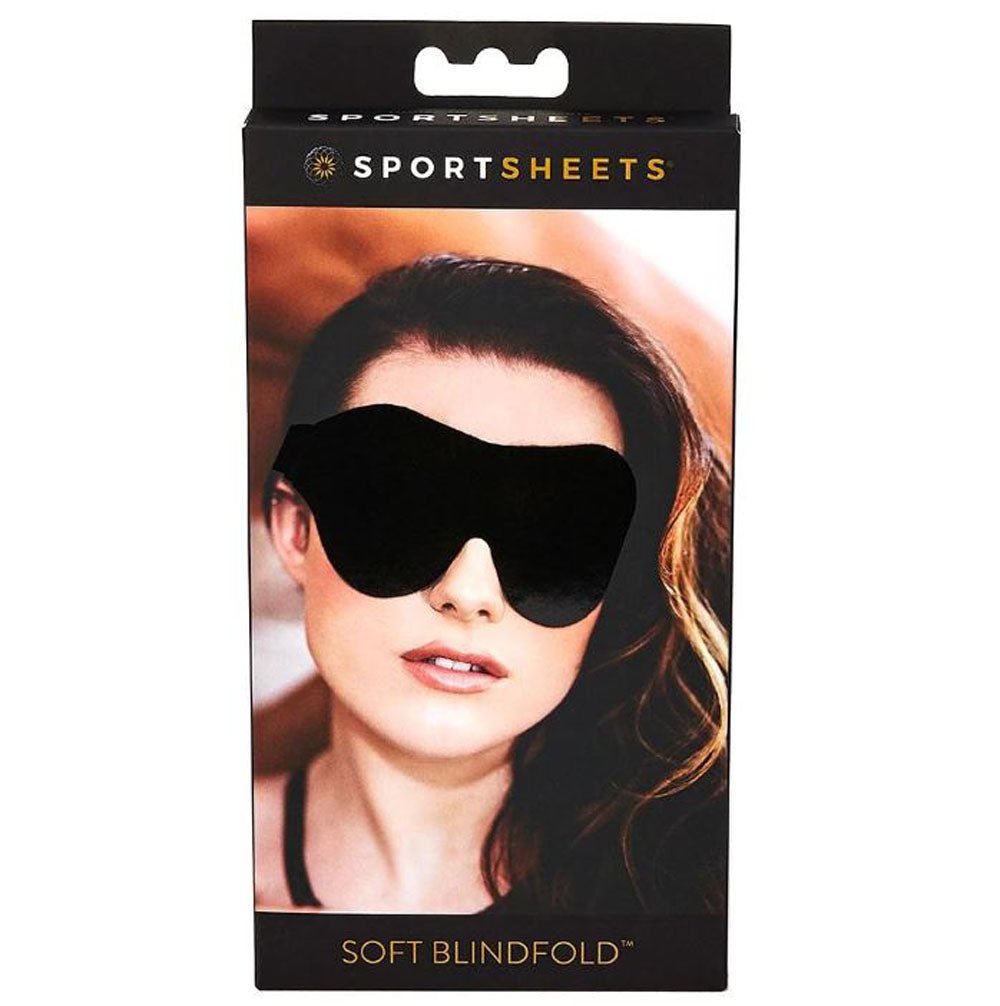 Soft Blindfold - Black - TruLuv Novelties