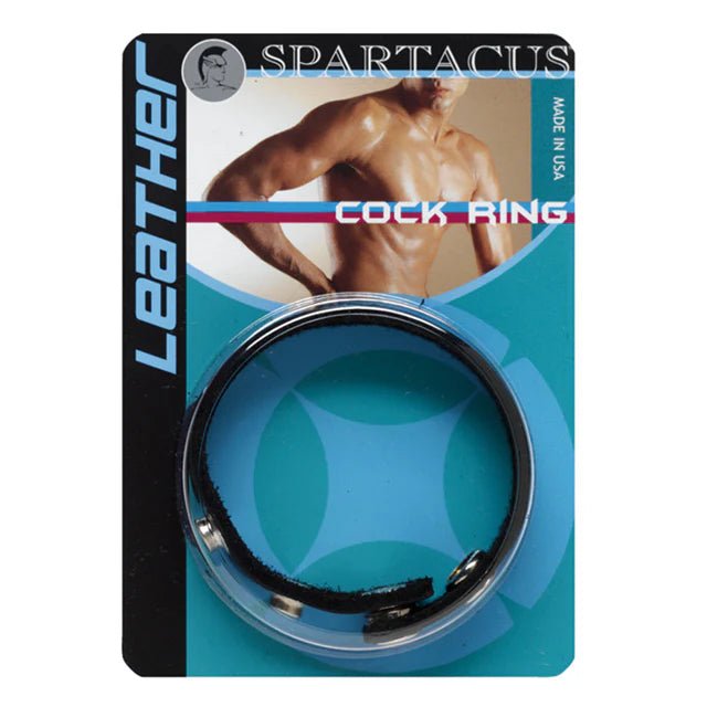 Spartacus Leather Cock Ring - TruLuv Novelties