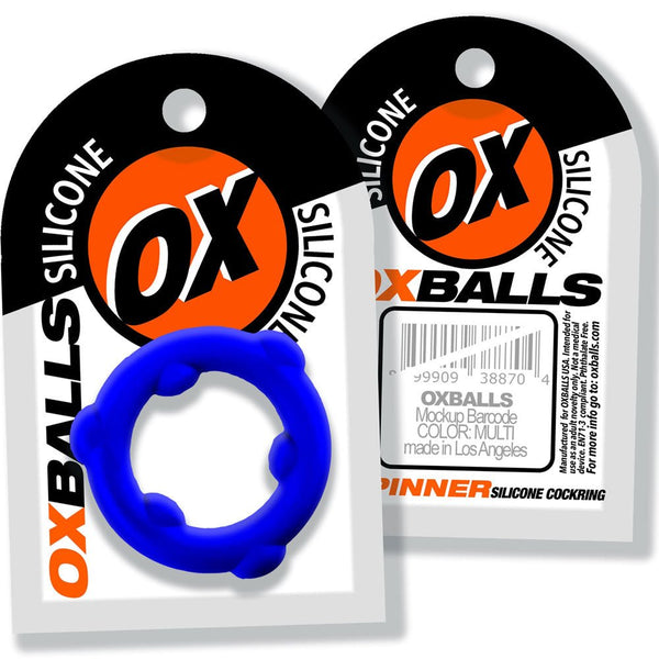Spinner Single Silicone Ring - Glacier Silicone - TruLuv Novelties