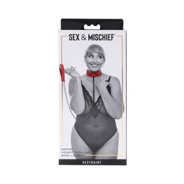 Sportsheets Sex & Mischief Amor Collar and Leash - TruLuv Novelties