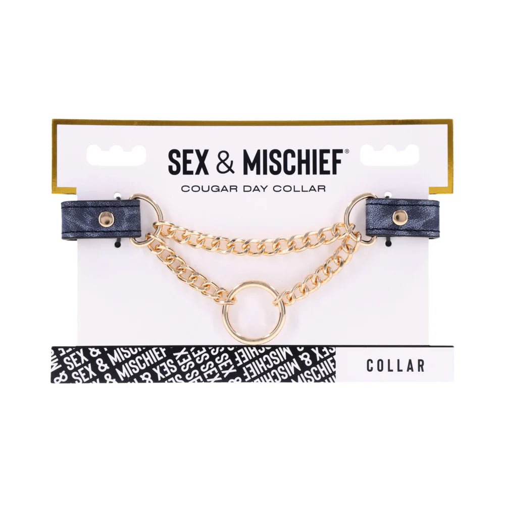 Sportsheets Sex & Mischief Cougar Day Collar - TruLuv Novelties