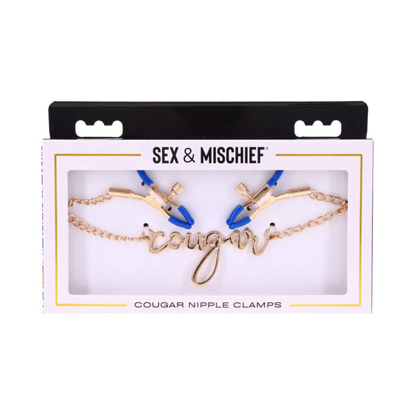 Sportsheets Sex & Mischief Cougar Nipple Clamps - TruLuv Novelties