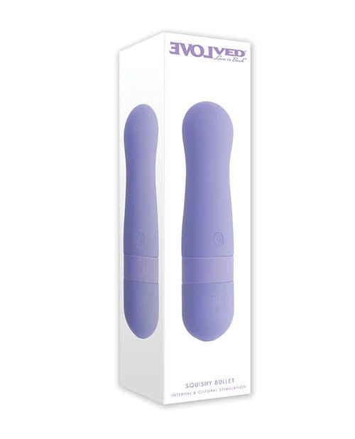 Squishy Bullet Internal and Clitoral Stimulation - Purple - TruLuv Novelties